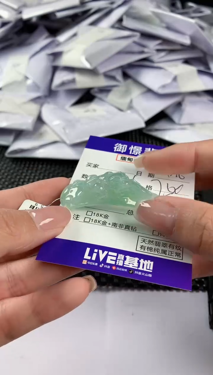 【闪购商品】翡翠颈饰未镶嵌翡翠39