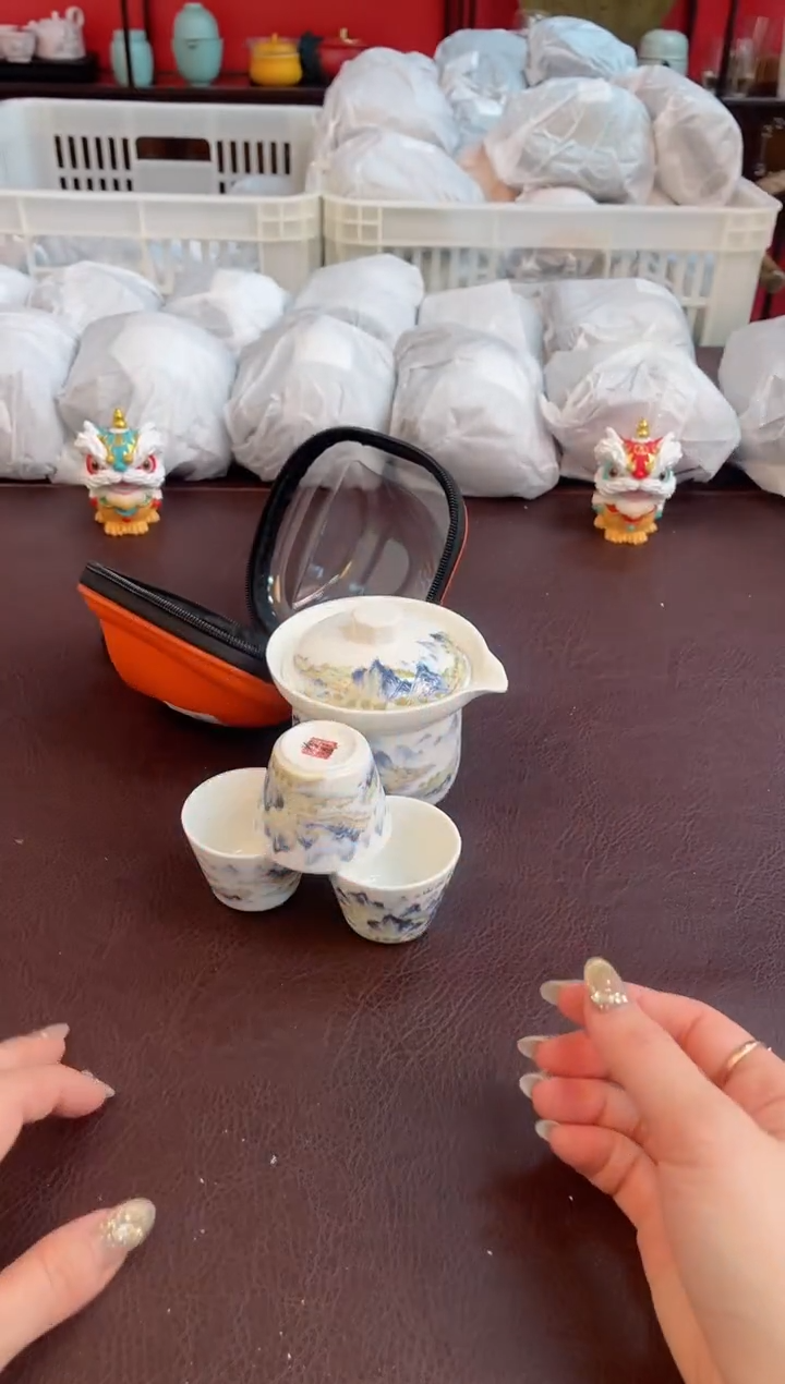 【闪购商品】瓷片【沉鱼茶器】清货底价 库存单一