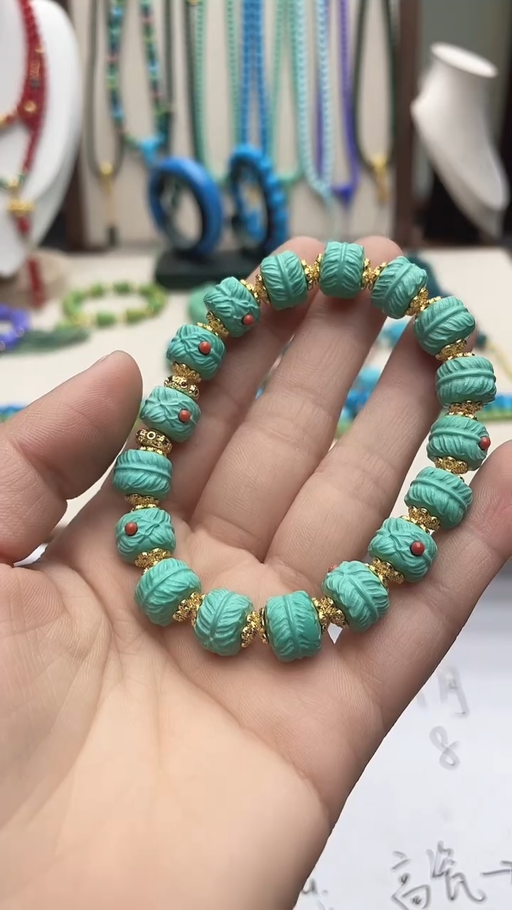 珍藏特色绿色高瓷