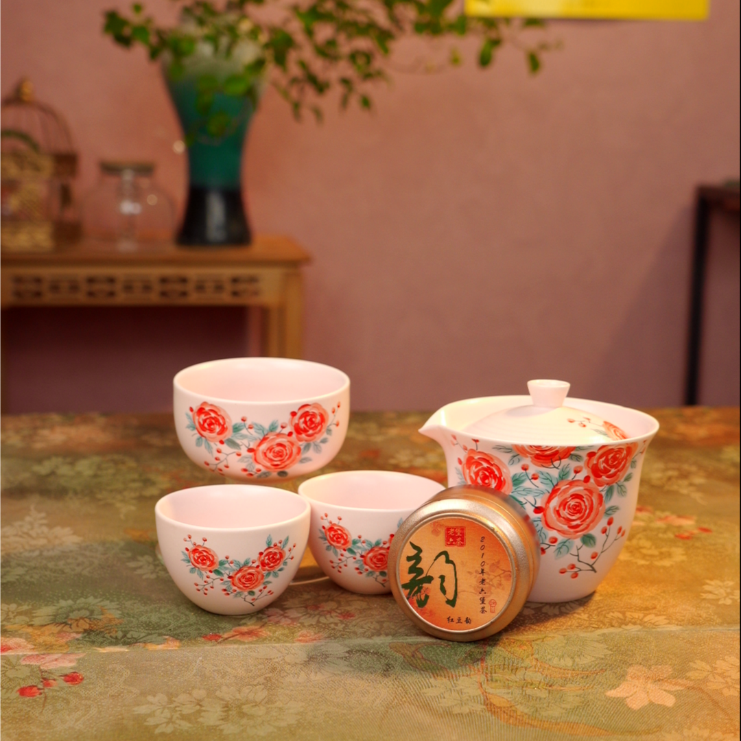 2010 红豆韵 老六堡茶  黑茶  Y722-5 U