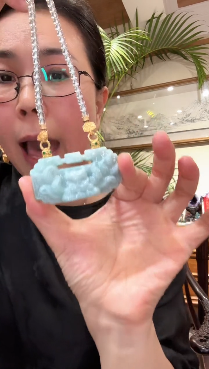 【闪购商品】翡翠颈饰未镶嵌国风