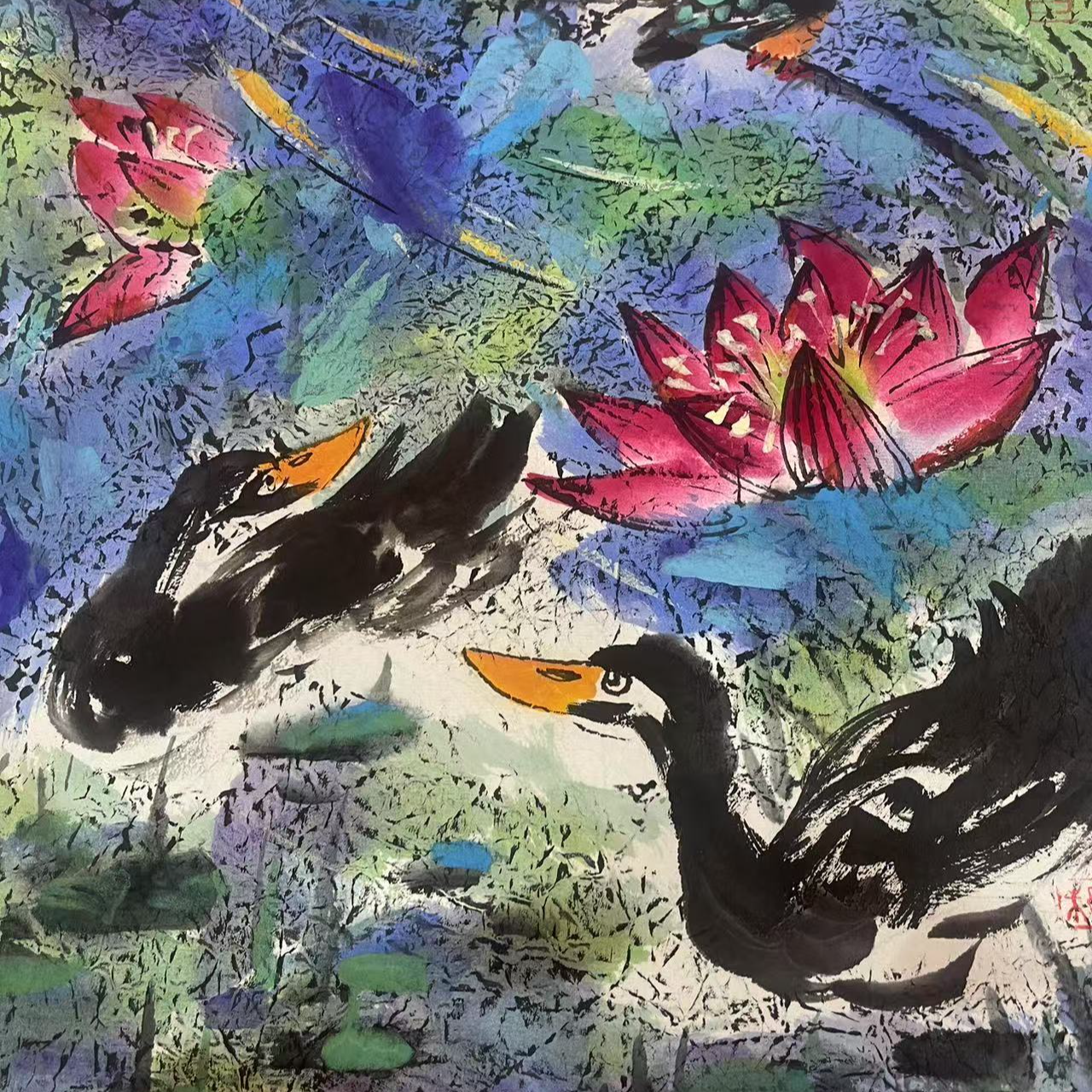 画都艺术馆-建红国画-花鸟4