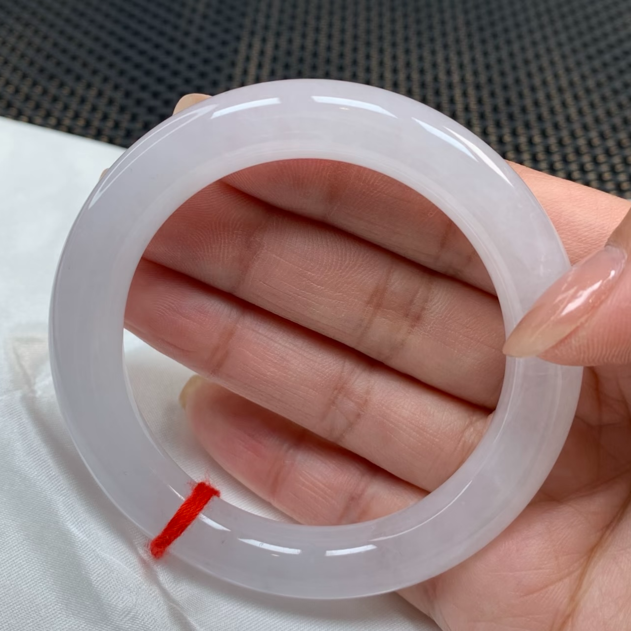 非金属珐琅手镯 缅甸手镯白月光百搭