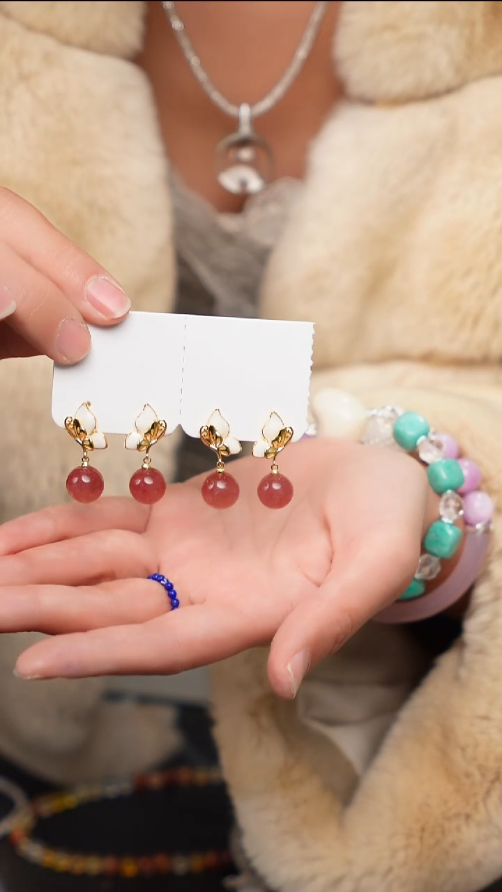 水晶摆件银S925镶嵌19