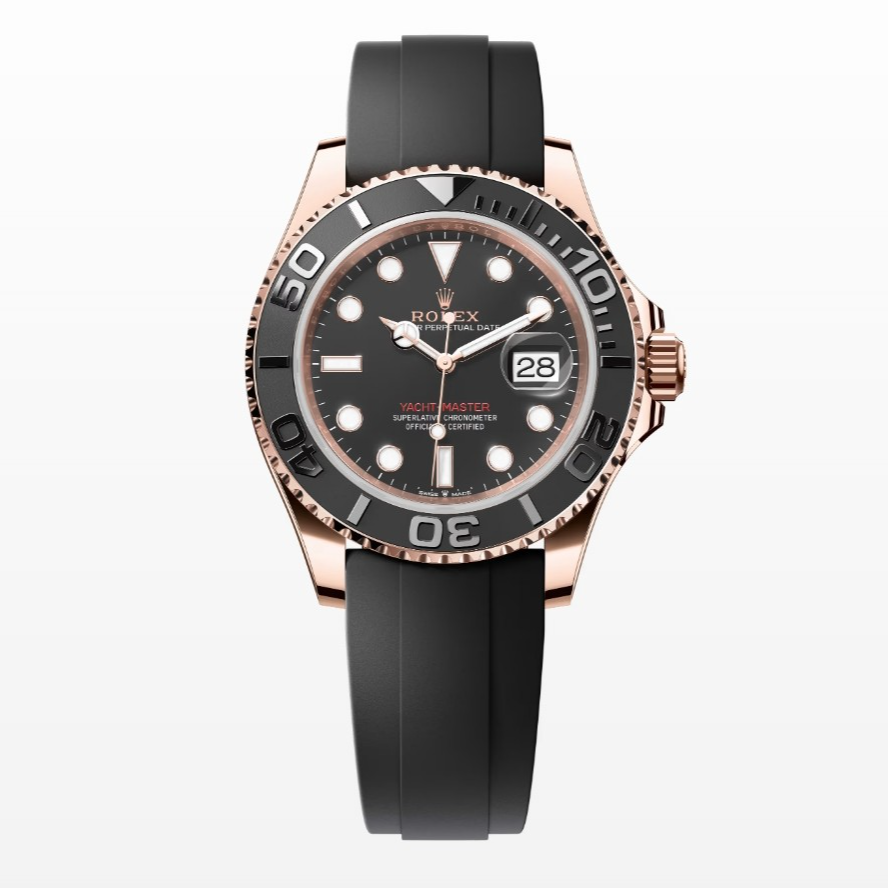 99新 Rolex/劳力士 全套/游艇名仕40mm/126655/玫瑰金/夜光刻