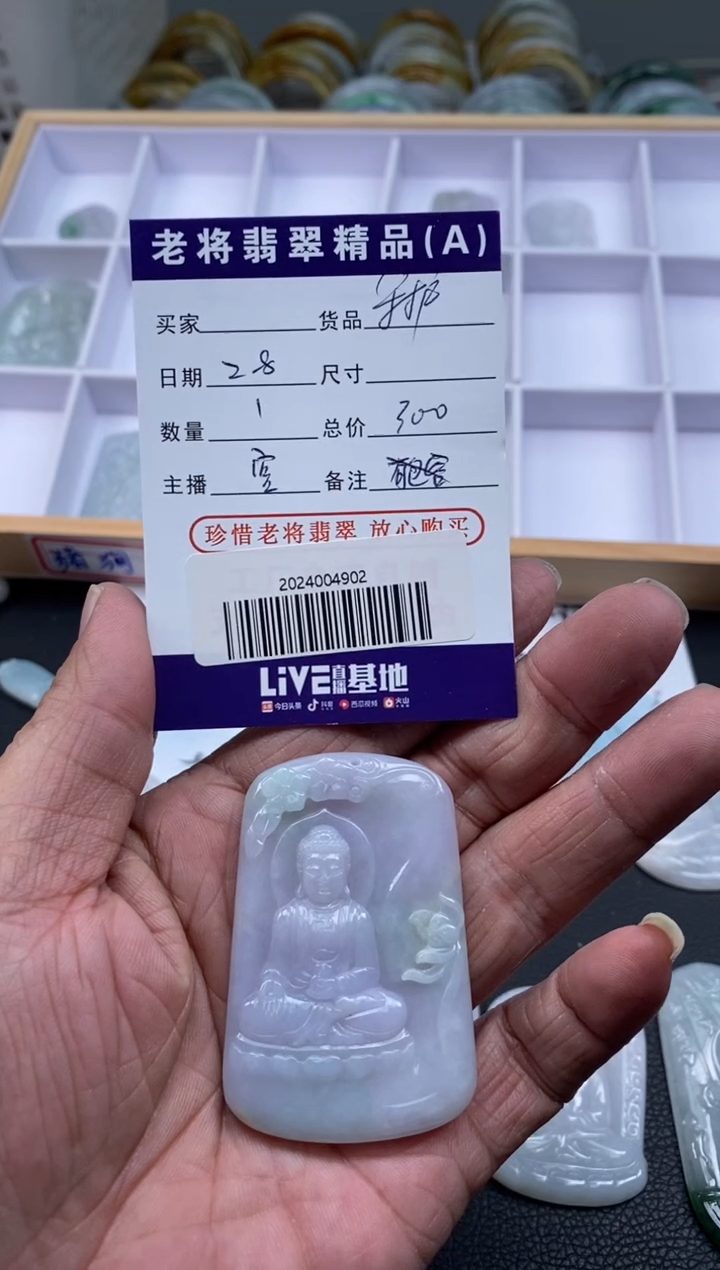 【闪购商品】翡翠颈饰未镶嵌//2024004902
