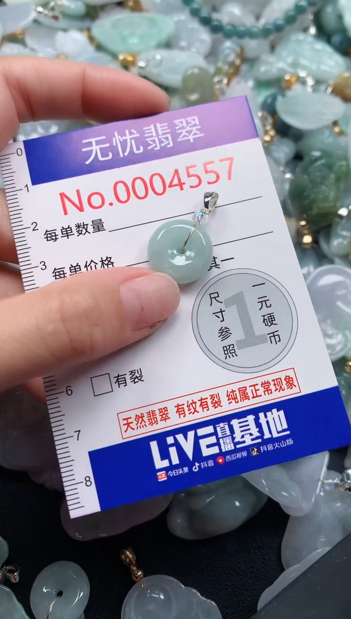 颈饰未镶嵌翡翠4557