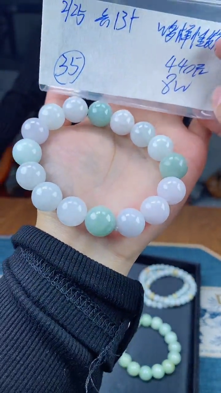 【闪购商品】定制翡翠未镶嵌珠串