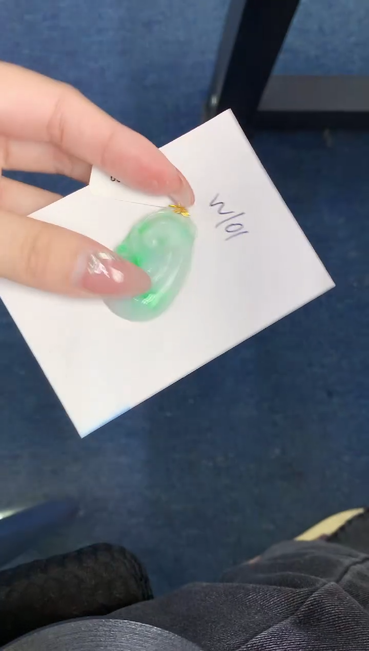 【闪购商品】翡翠颈饰18K金镶嵌000000000