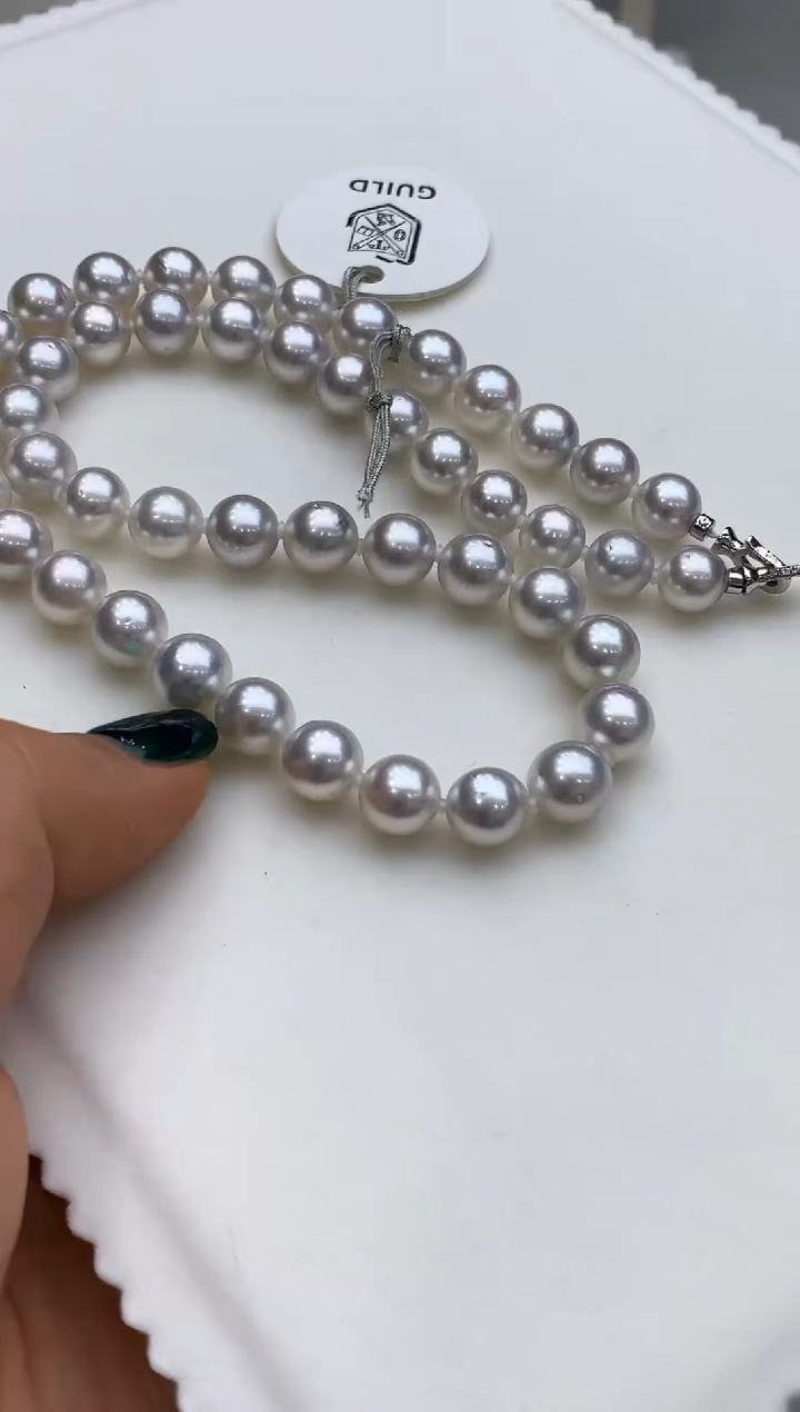 【闪购商品】海水珍珠项链未镶嵌122  8-9mm