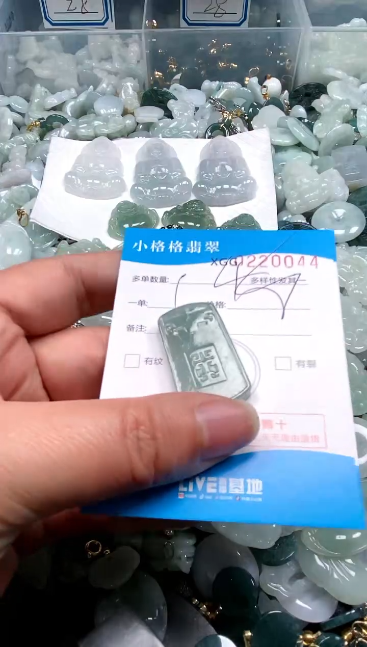 【闪购商品】翡翠颈饰未镶嵌闪购商品0220044