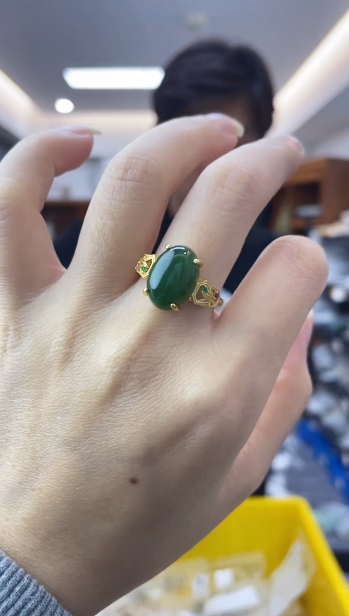 【闪购商品】和田玉·银S925镶嵌多样性一件发货