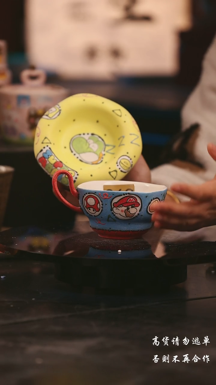 陶瓷景德镇可爱设计师款陶瓷 