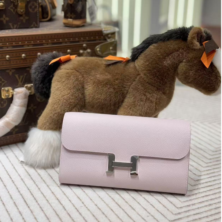 全新未使用 Hermes/爱马仕 lina/爱马仕康康togo梦幻紫/b刻