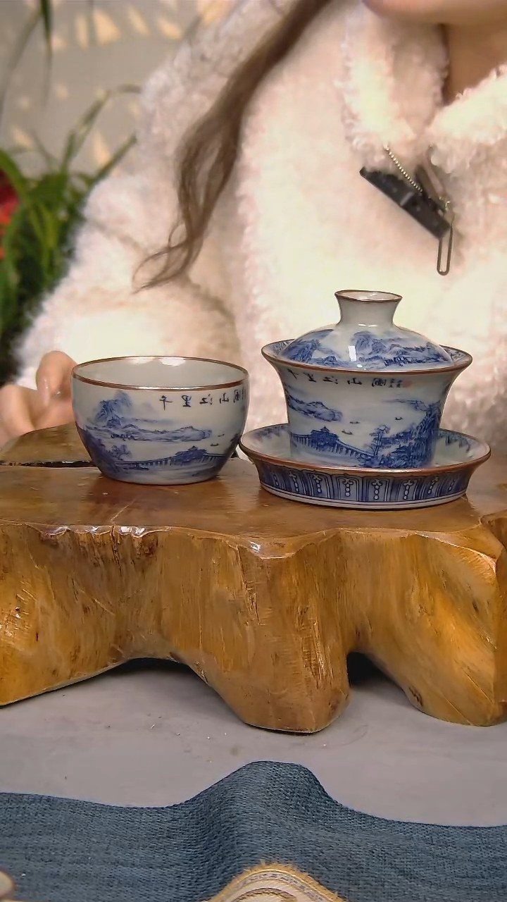 【闪购商品】简装家用款2件套 陶瓷家用茶具系列