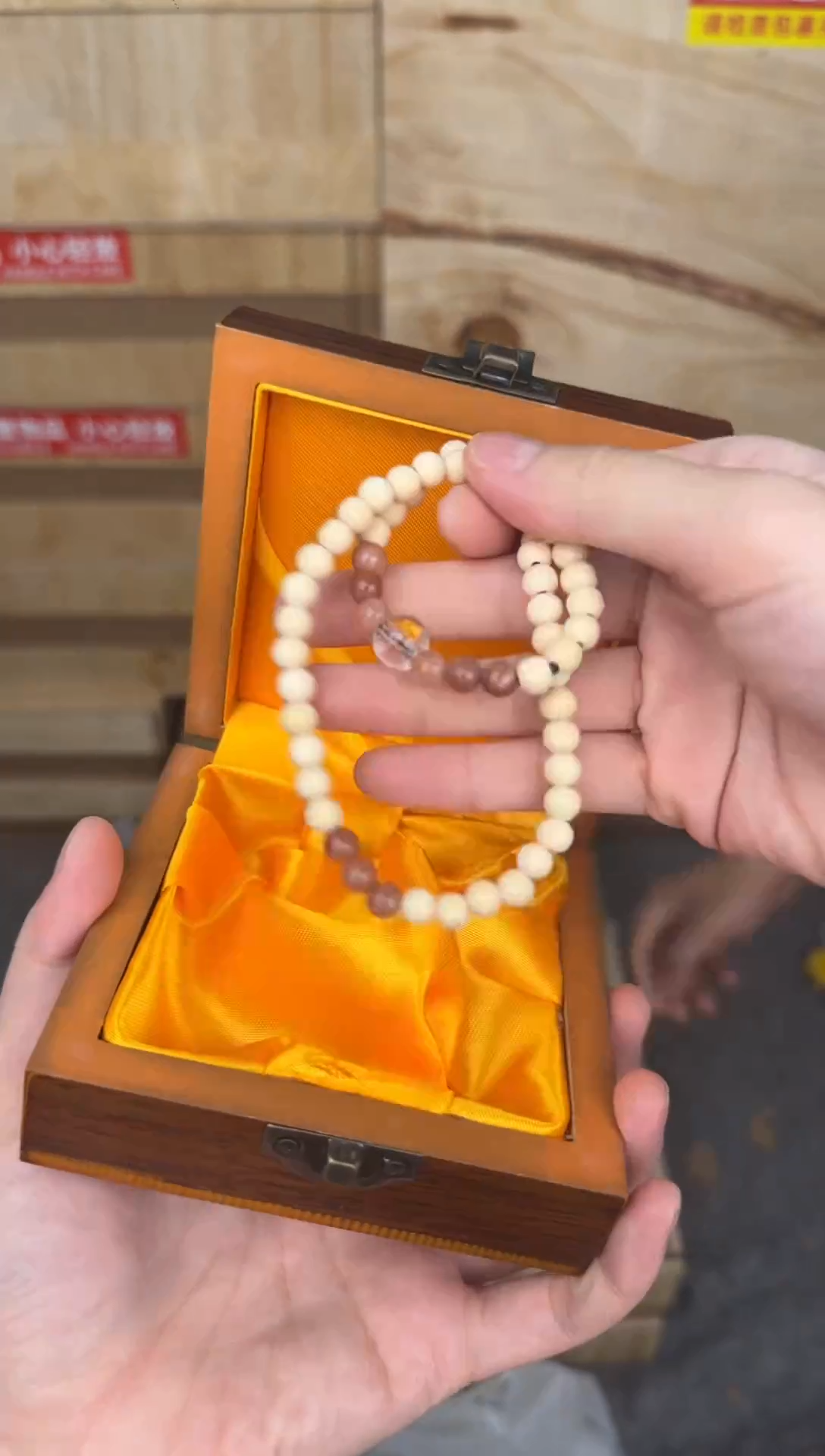 慈木器文玩阁金丝竹双圈链接@@SP103