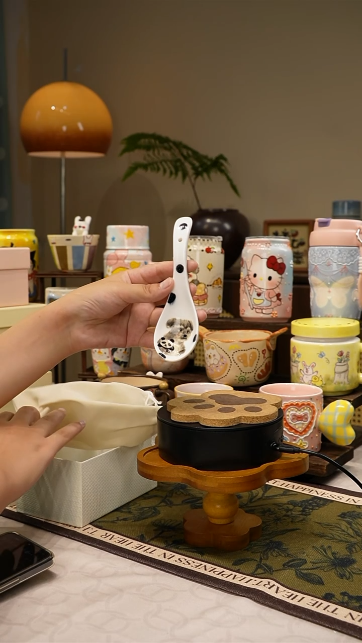 陶瓷【不带盒子】699高温釉下彩