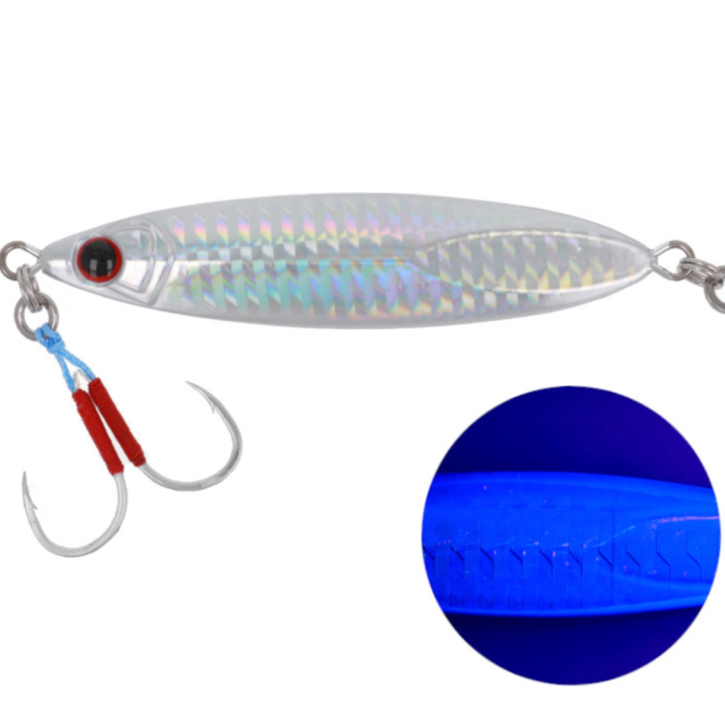 日本高宫TAKAMIYA 慢摇小铁板船抽岸抽铁板UV紫外线发光带钩