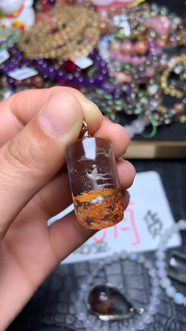 【闪购商品】水晶吊坠(赠链)未镶嵌133