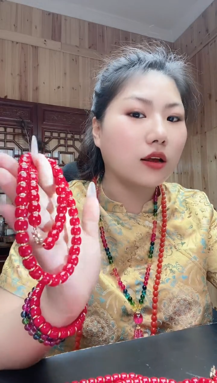 无非金属     红红火火直切项链