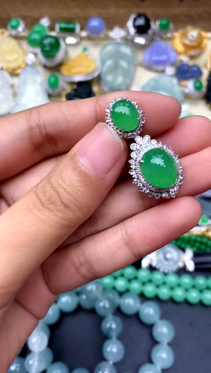 【闪购商品】翡翠颈饰18K金镶嵌317-中国好珍宝