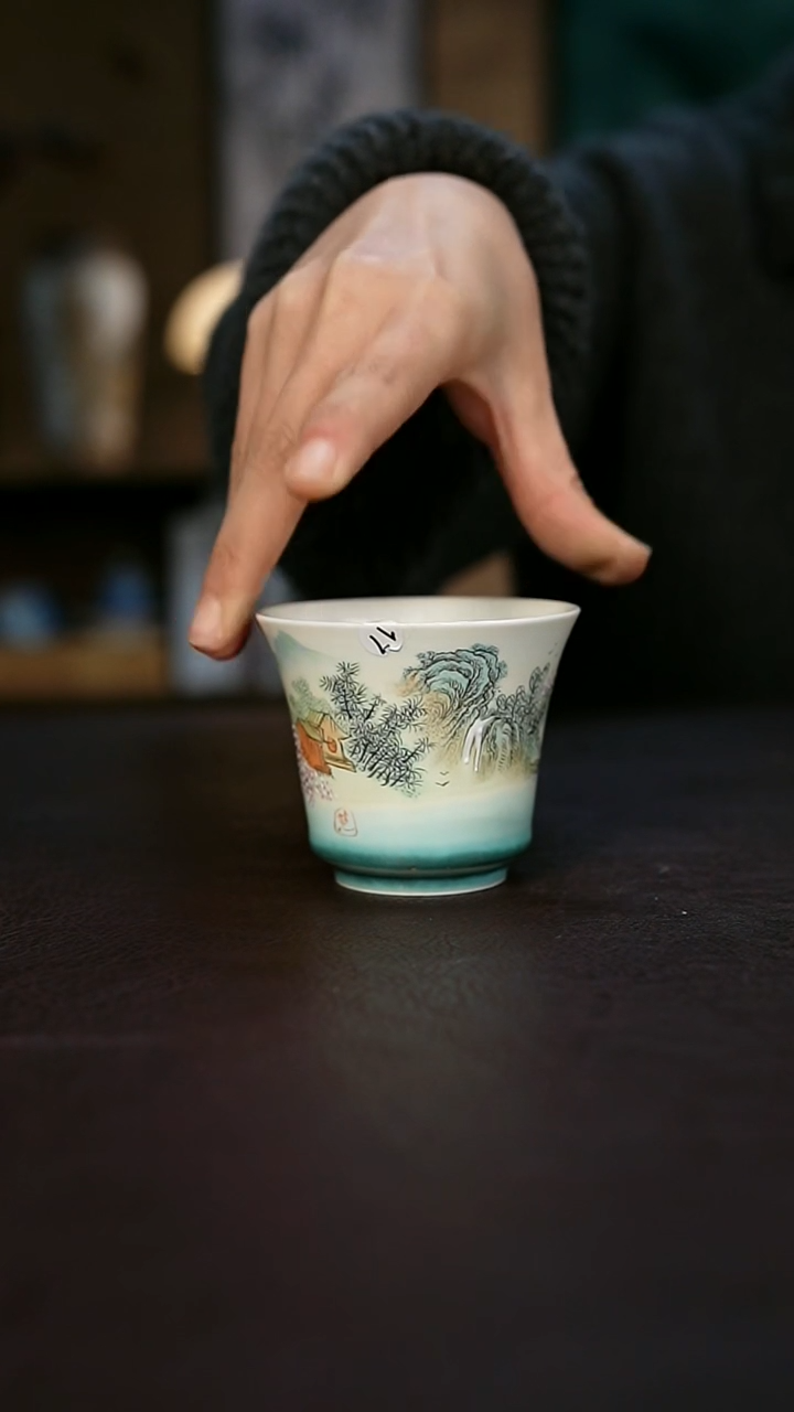 【闪购商品】景德镇陶瓷杯碗柴烧多人