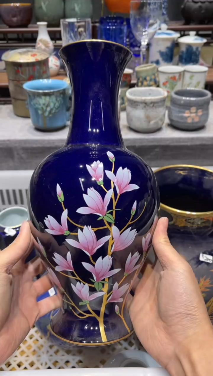 瓷片T12香兰社花瓶花瓶花瓶