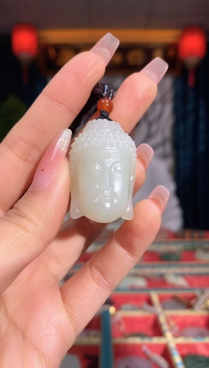 【闪购商品】和田玉颈饰未镶嵌佛头·