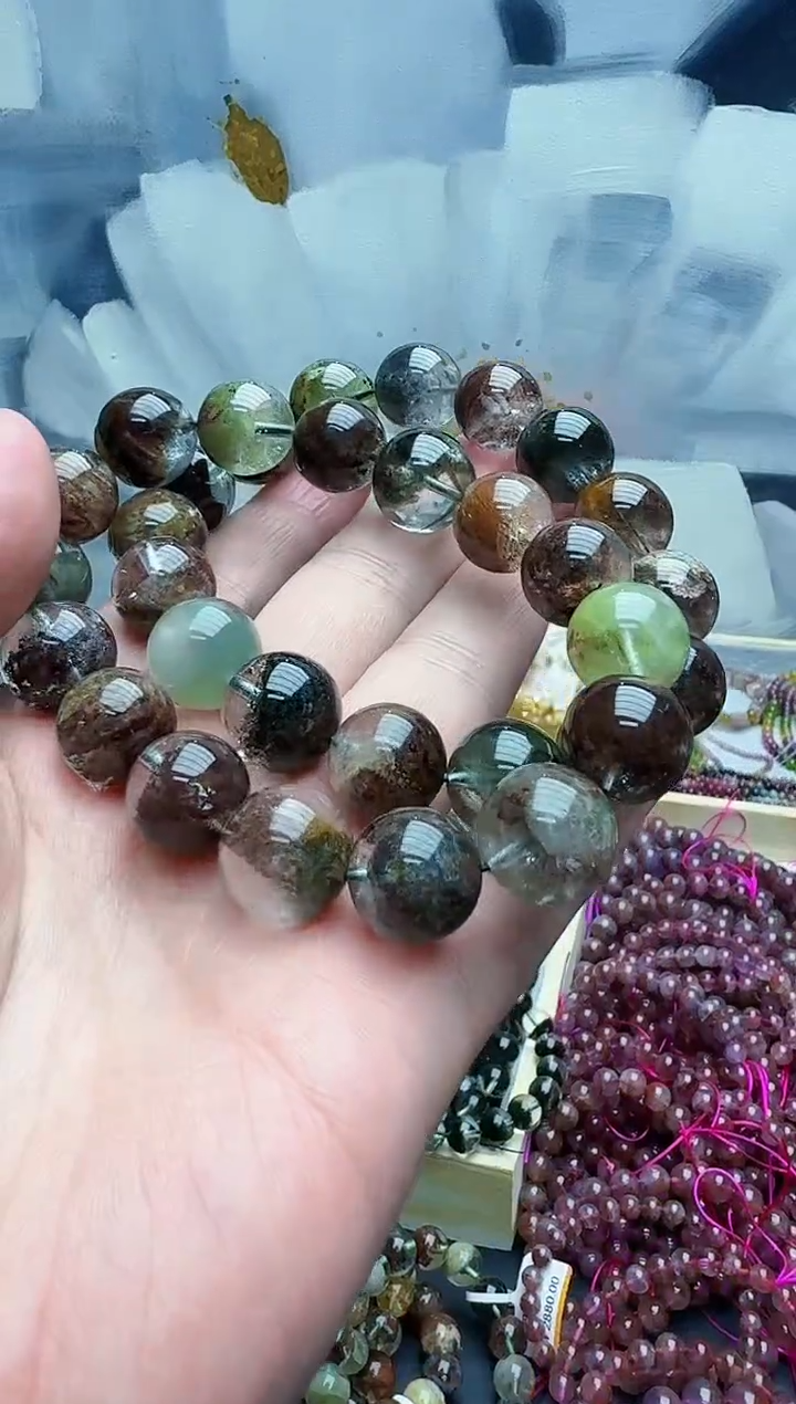 【闪购商品】水晶手链未镶嵌A86手链单圈卡15-16