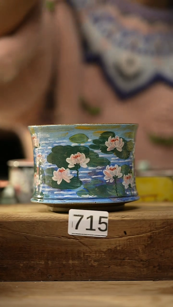 【闪购商品】瓷片油画风·彩绘·设计师石一款