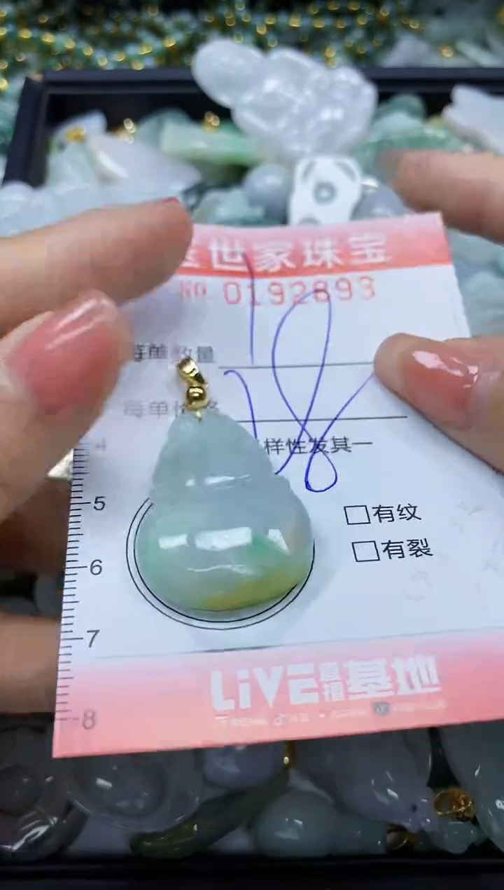 【闪购商品】翡翠颈饰未镶嵌闪购商品00192893