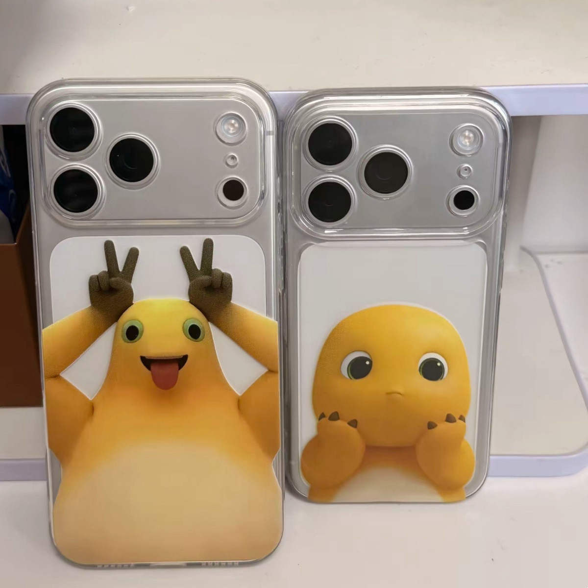 比耶托脸奶龙适用iphone17/16/15/14荣耀oppo华为vivo小米手机壳