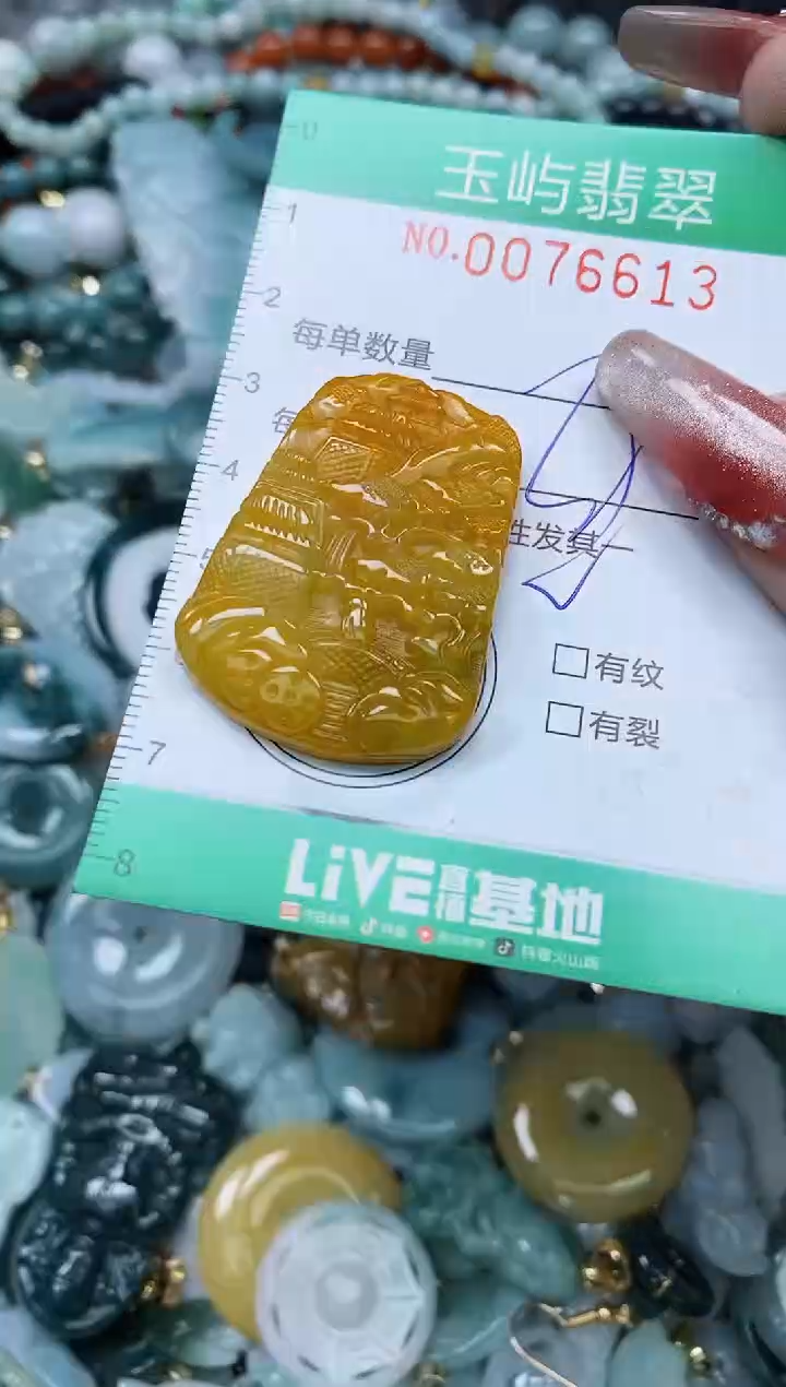 【闪购商品】翡翠颈饰未镶嵌闪购0076613多样性发其一