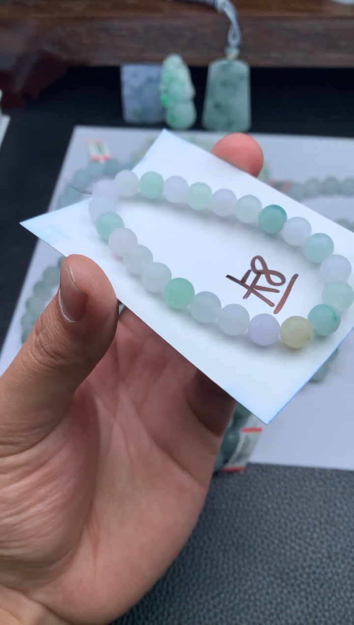 【闪购商品】定制翡翠未镶嵌手串