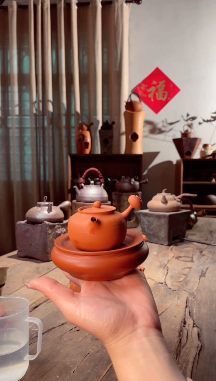 【闪购商品】壶120CC潮州鸡蛋黄纯手拉泡茶壶
