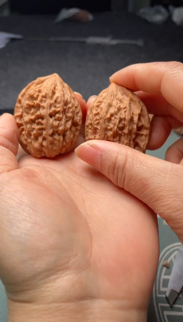 把件文玩核桃w259   鸡心   40尺