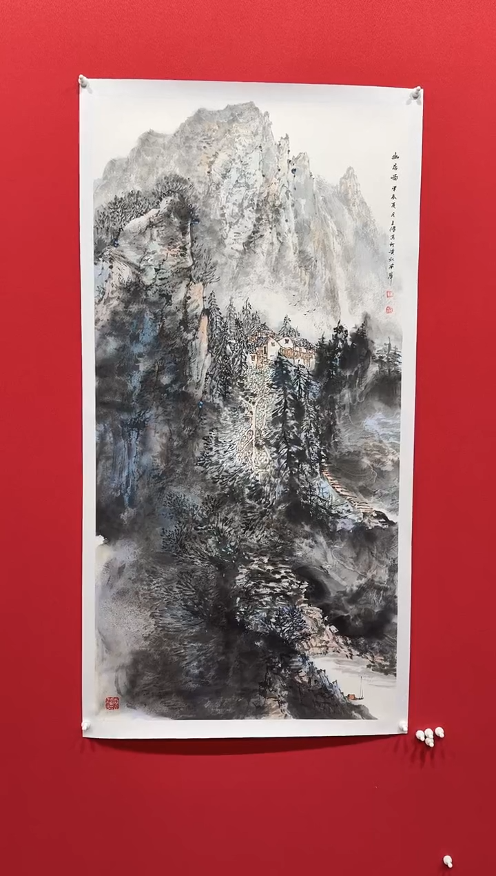 【闪购商品】国画王.伟68*138.........