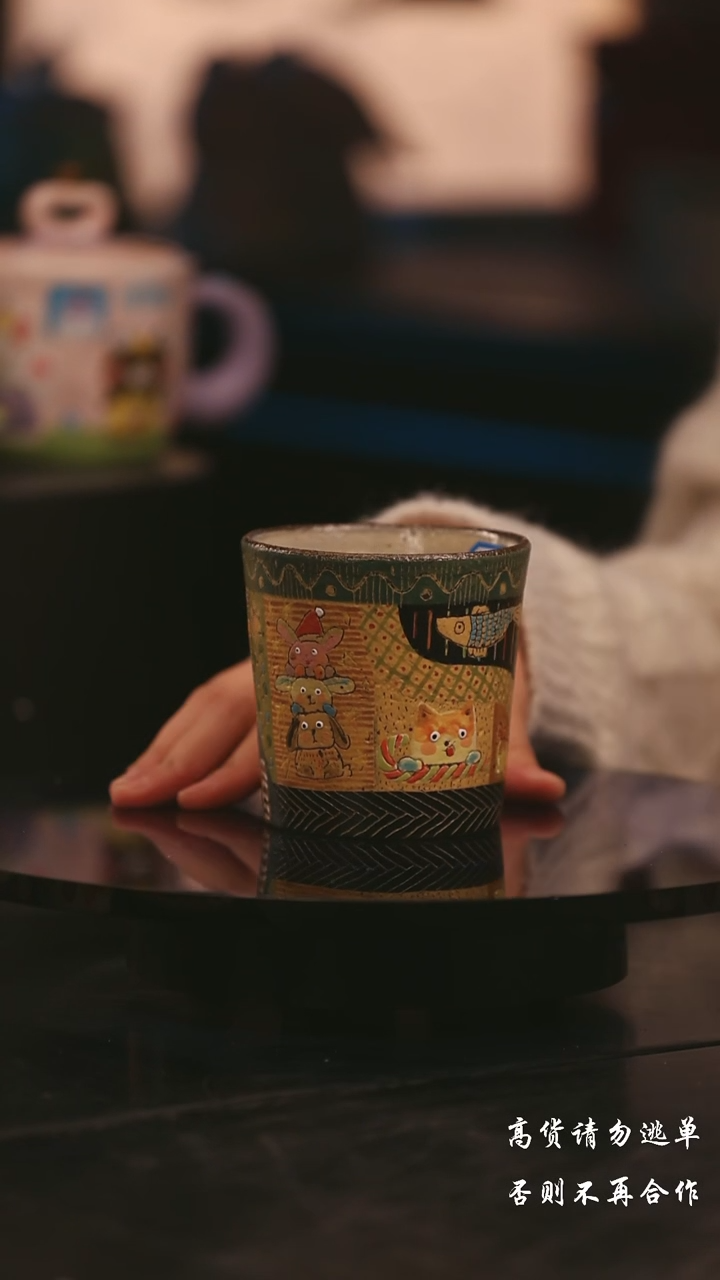 陶瓷景德镇可爱设计师款陶瓷 