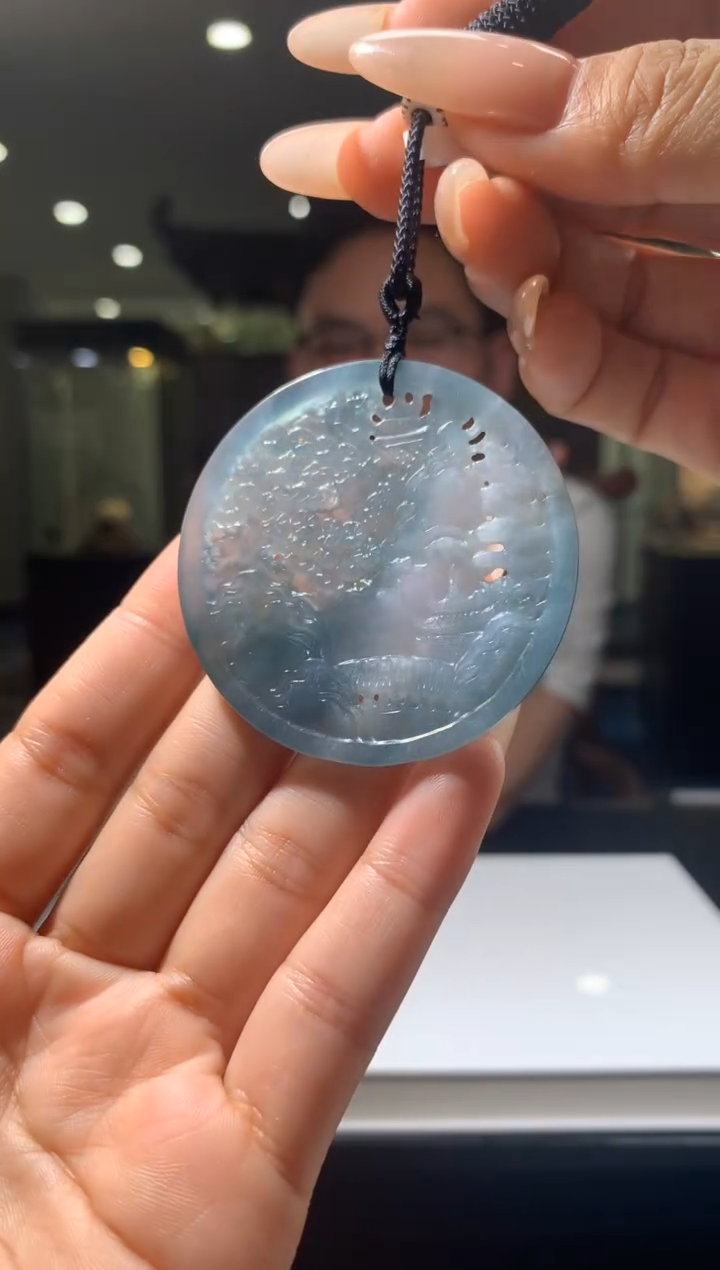 【闪购商品】翡翠颈饰未镶嵌L-@@CC3401