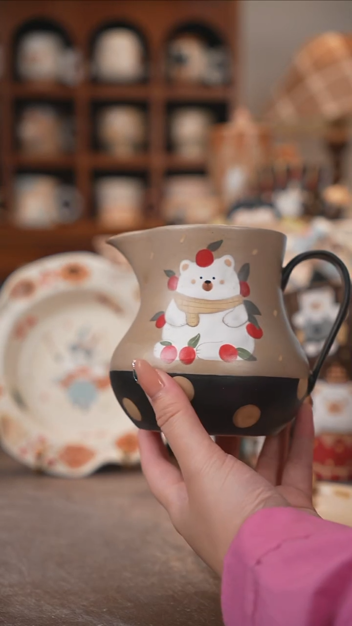 可爱川谷原创陶瓷10.4直播福利正品