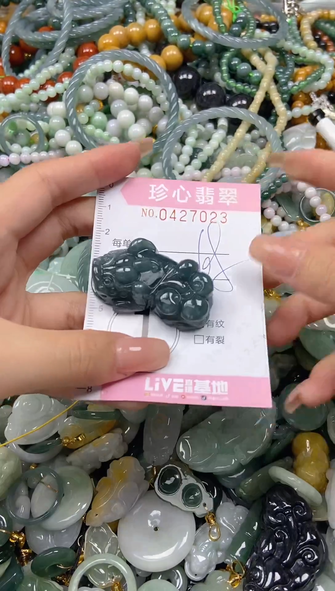 颈饰未镶嵌翡翠闪购0427023