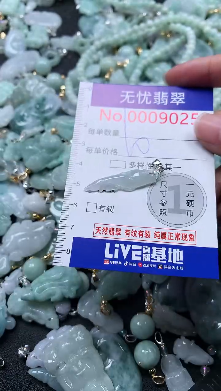 颈饰未镶嵌翡翠9025