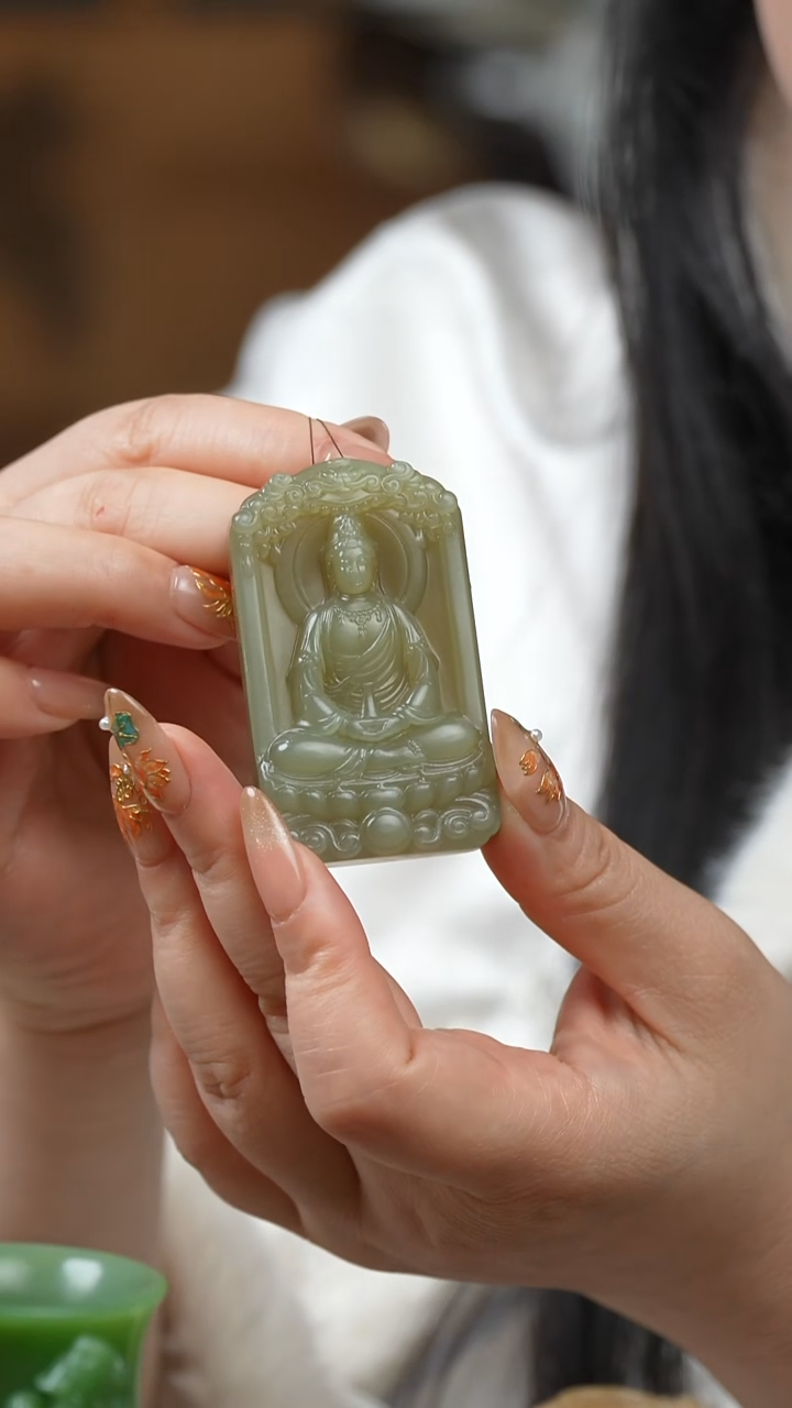 未镶嵌和田玉挂件吊坠