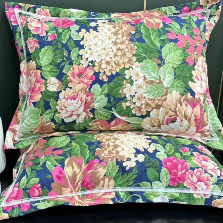 百搭款大牡丹花枕套（一对装）
