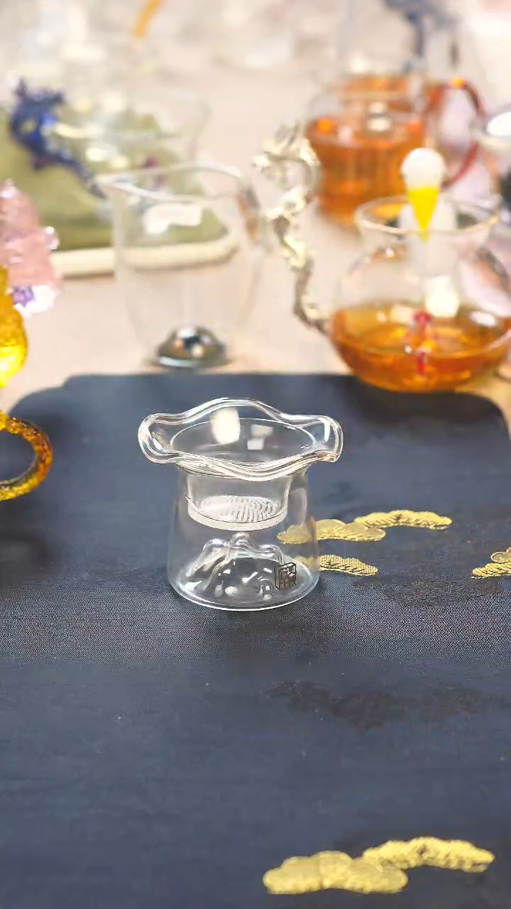 观山茶漏晶焱金标