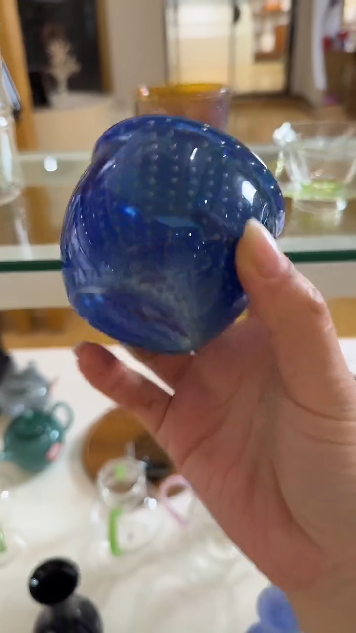 玉见雨落主人杯蓝