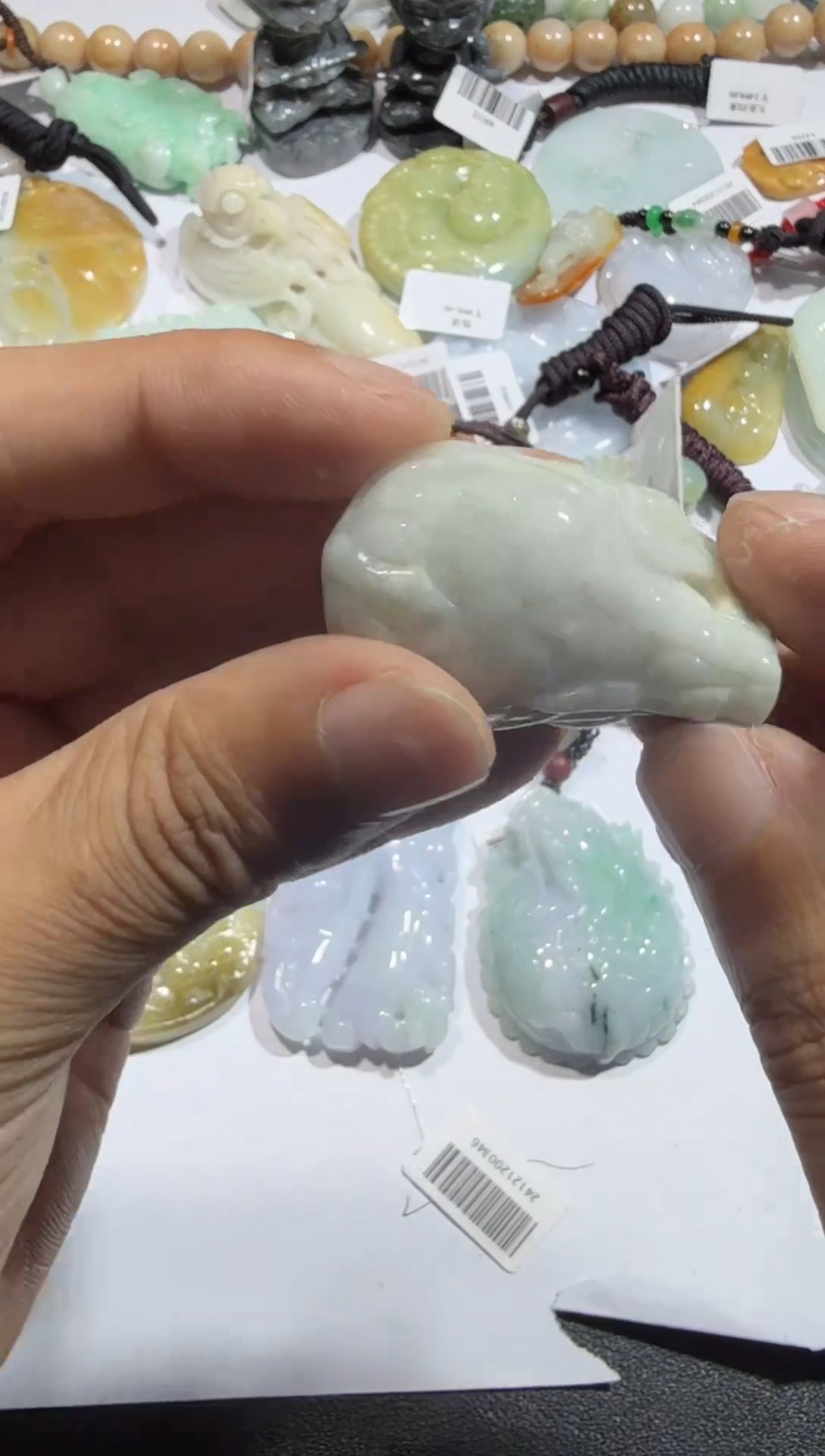 【闪购商品】翡翠颈饰未镶嵌00005274