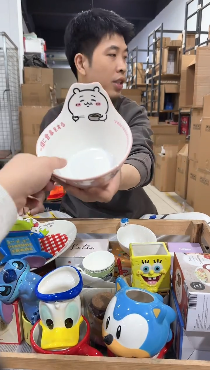 瓷片原盒吉伊沙拉碗