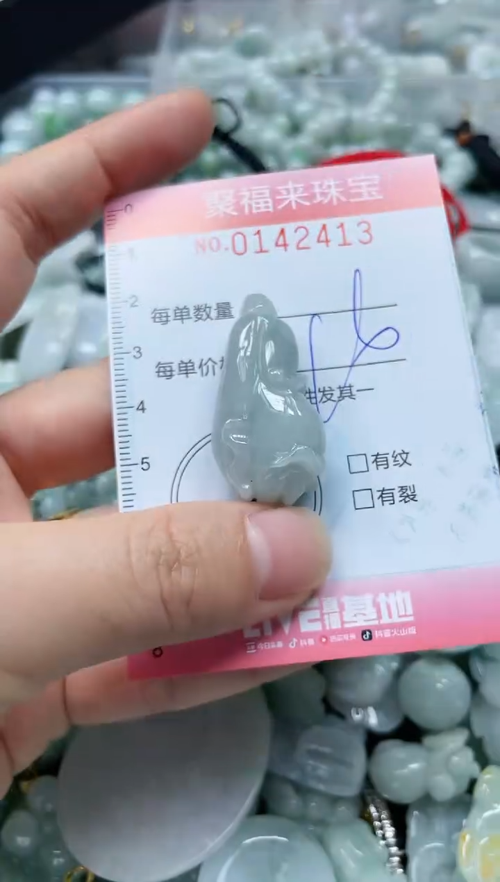 【闪购商品】翡翠未镶嵌颈饰闪购0142413