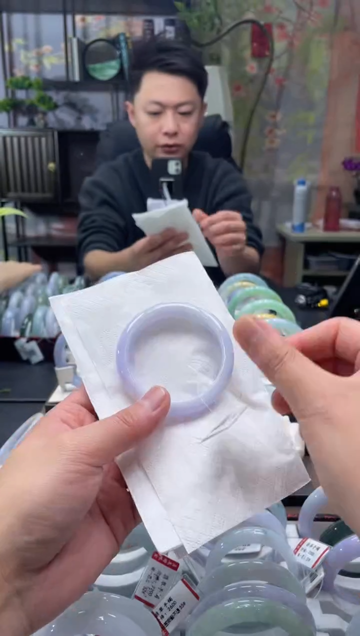 未镶嵌手镯翡翠7469****